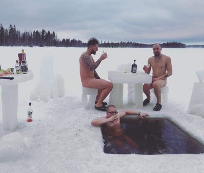 Finnish Pool Party